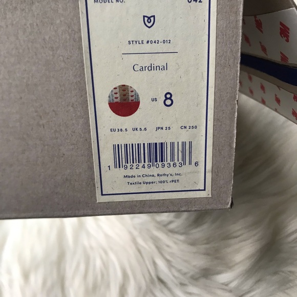 *Limited Edition* Rothy's The Square CARDINAL SIZE: 7.5, 8, 8.5, 9 - Picture 9 of 16